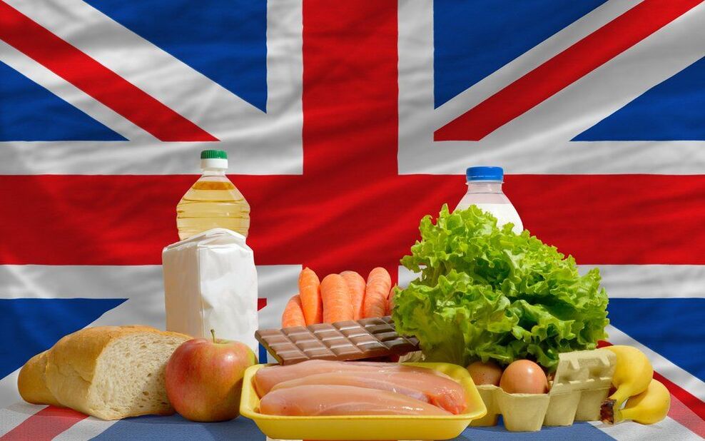 English diet to lose weight. 